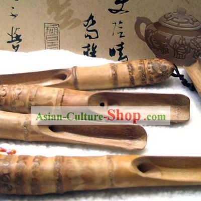 Chinese Hand Made Tea Bamboo Spoon