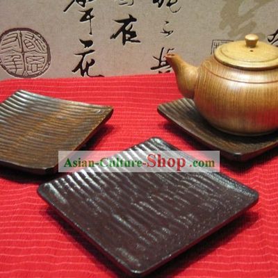 Chinese Hand Made Square Birch Wooden Tablemat