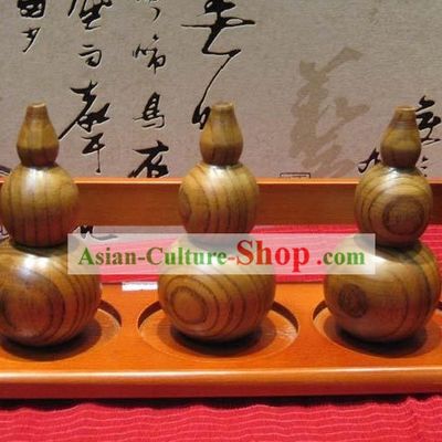 Chinese Hand Made Wooden Tooth-pick Holder