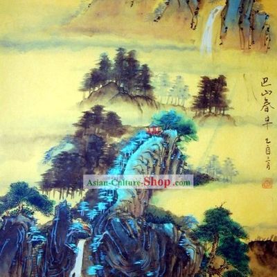 Chinese Traditional Painting by Peng Chengrong-Ancient Times