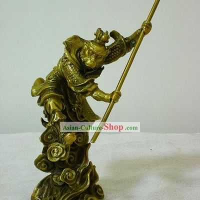 Chinese Stunning Brass Monkey Sun