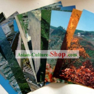 China Classic Great Wall Scene Postcards Set (10 Pieces)