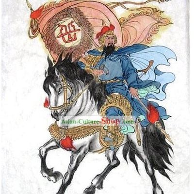 Chinese Traditional Painting by Painter Tang Yun-Yue Fei