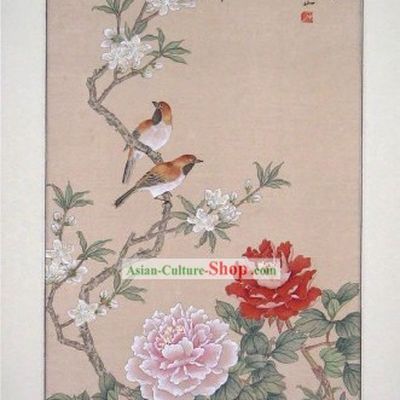 Traditional Chinese Painting by Zhong Shan-Riches and Honours Spring