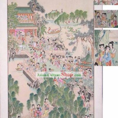 Traditional Chinese Painting-Hundreds of Beauties