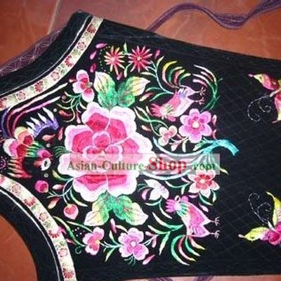 Chinese Classic Hand Embroidered Butterfly Baby Clothes