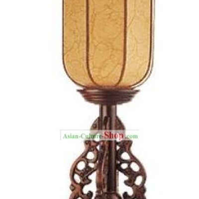 Chinese Traditional Palace Wood Reading Lantern