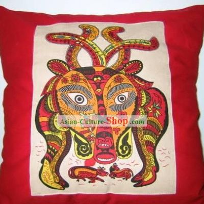 Chinese Classical Fok Cushion-Cow King