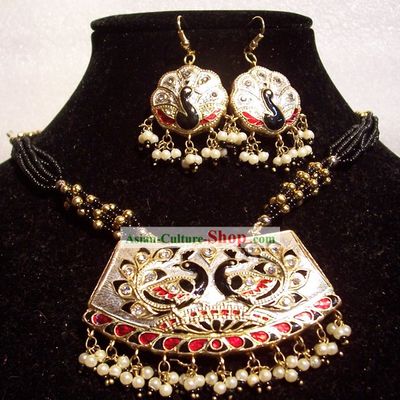 Indian Fashion Jewelry Suit-Peacock Princess