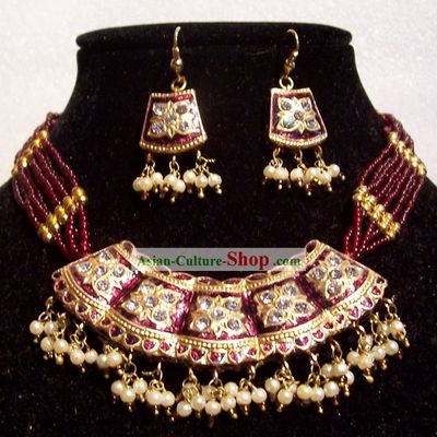 Indian Fashion Jewelry Suit-Purple Prince of the Blood