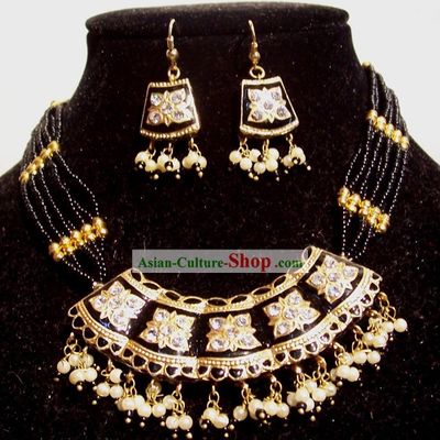 Indian Fashion Jewelry Suit-Golden Prince of the Blood