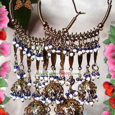 Indian Bohemia Fashion Earrings-Snowman