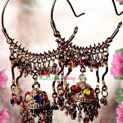 Indian Bohemia Fashion Earrings-Castle
