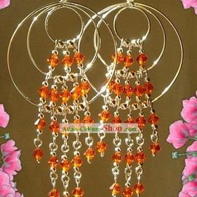 Indian Bohemia Fashion Earrings-Orange Guess