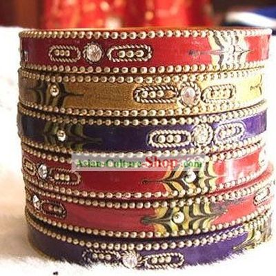 Indian Ancient Painted Pottery Bracelet