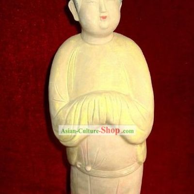 Chinese Tan San Cai Tri-color Lady