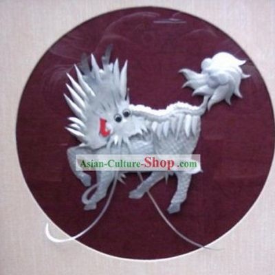 Chinese Aluminum Foil Gold Handicraft-Kylin