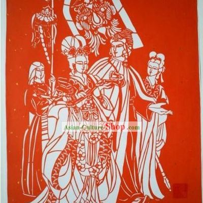 Chinese Paper Cuts Classics-Zhao Jun Chu Sai