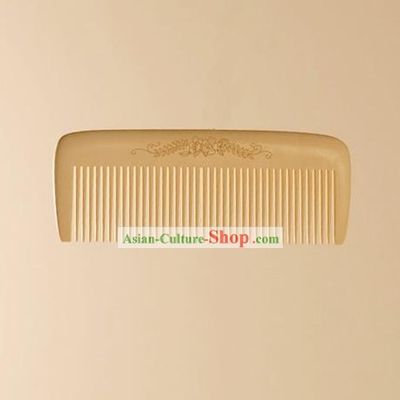 Carpenter Tan Handicraft Top Grade Box Wooden Comb