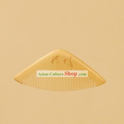China Carpenter Tan 100 Percent Handicraft Natural Box Comb