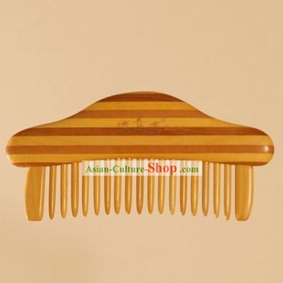 Chinese Carpenter Tan 100 Percent Handicraft Natural Zebra Comb