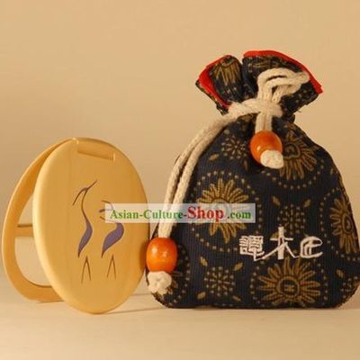 Chinese Carpenter Tan Double Sided Coloured Drawing Mirror-Love You