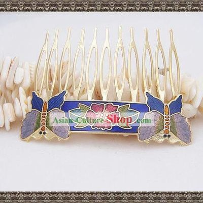 Chinese Cloisonne Brooch Classics Hairpin