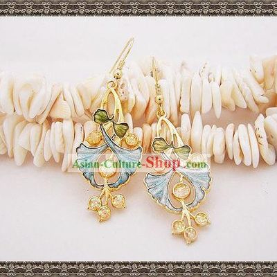 Chinese Ancient Mandarin Style Earrings