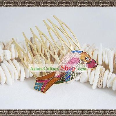 Chinese Classic Cloisonne Hairpin-Fish Princess