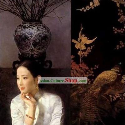 Chinese Oil Painting-Happiness