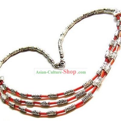 Tibetan Ancient Silver Necklace-Prince