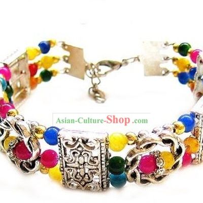 Tibetan Stunning Rainbow Bracelet