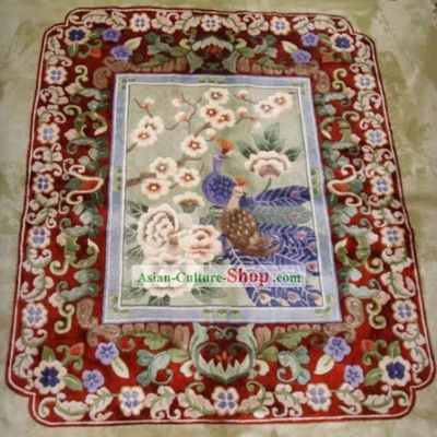 Art Decoration Chinese Large Hand Made Thick Natural Silk Rug(250¡Á305cm)