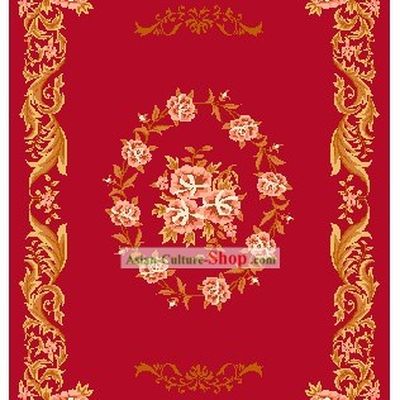 Art Decoration China Tibetan Large Hand Made Wool Rug (120¡Á300cm)
