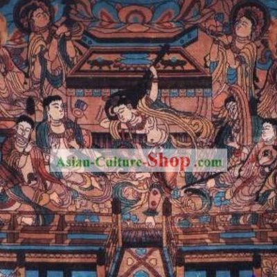 Art Decoration Chinese Hand Made Thick Silk Arras Tapestry (134*91.5cm)