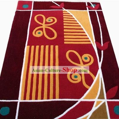 Art Decoration Chinese Hand Made Butterfly Carpet (90cm*150cm)