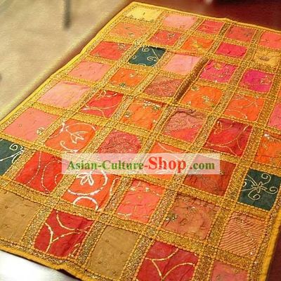 Indian 100 Percent Hand Made Hanging Tapestry Carpet Rug