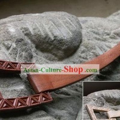 Hand Carved Chinese Traditional Walnut Hair Pin (Hairpin)-Spring