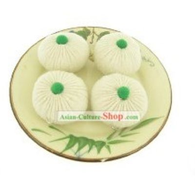 Cute Hand Made Velvet Small Steamed Bun