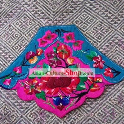 Chinese Stunning Miao Tribe Hand Embroidery Collectible-Bellyband for Woman