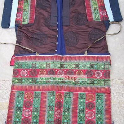 Chinese Stunning Miao Tribe Hand Embroidery Collectible-Prosperous Jacket
