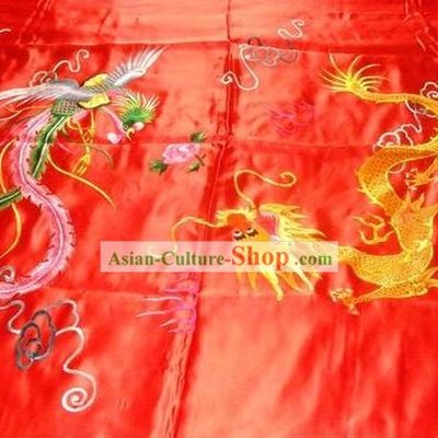 Chinese Hand Embroidery Bedcover