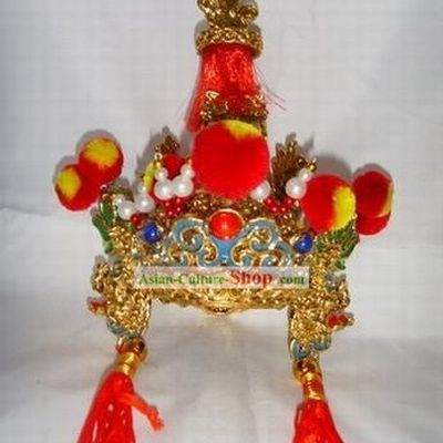 Chinese Ancient Puppet Hat for Performance