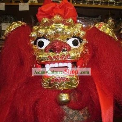 Chinese Hand Made Lion Dance Puppet for Performance