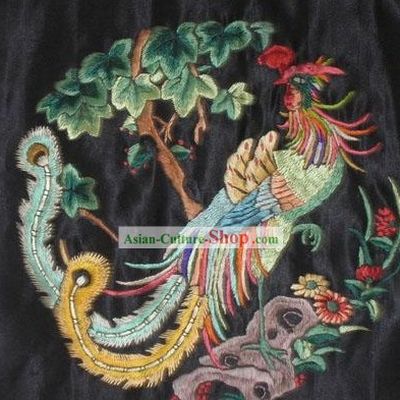 Chinese Hand Embroidered Handicraft-Phoenix