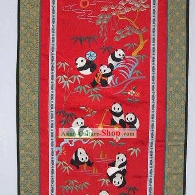 Chinese Embroidery Handicraft-Pandas