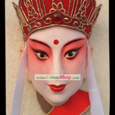 Handcrafted Peking Opera Mask Hanging Decoration - Monk Tang Seng of Western Journey