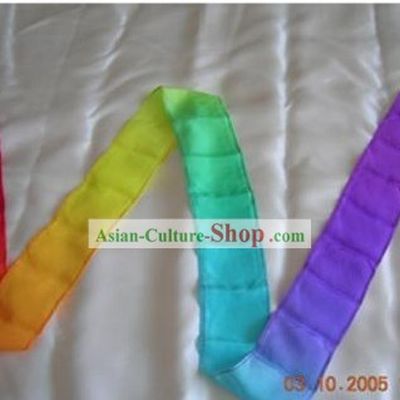 Chinese Traditional Colour Changing Rainbow Dancing Ribbon