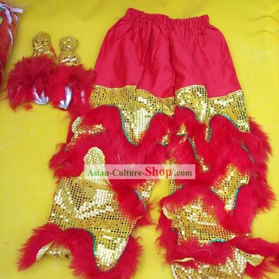 Top Quality One Pair of Lion Dance Pants and Claws