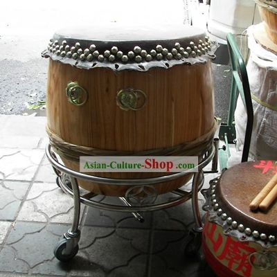 Dragon Dance Lion Dance Drum and Drum Cart Complete Set